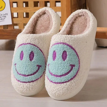 Funny Cute Winter Warm Floor House Home Shoes Female