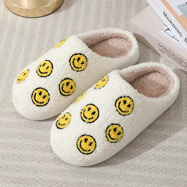 Funny Cute Winter Warm Floor House Home Shoes Female